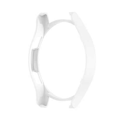 For Samsung Galaxy Watch FE 40mm Half Pack Hollow PC Watch Protective Case(White) by bashfashion