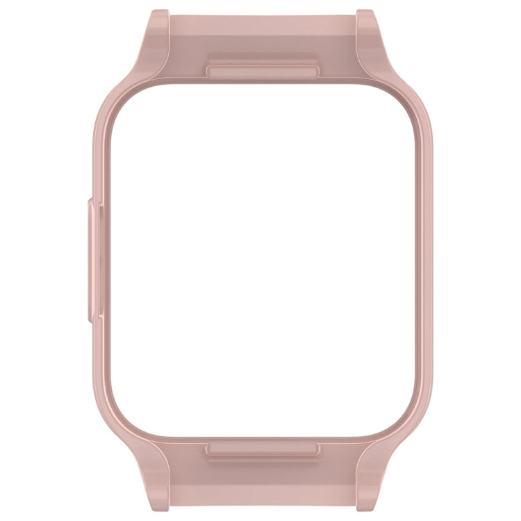 For Redmi Watch 3 Half Pack PC Watch Protective Case(Pink) by bashfashion