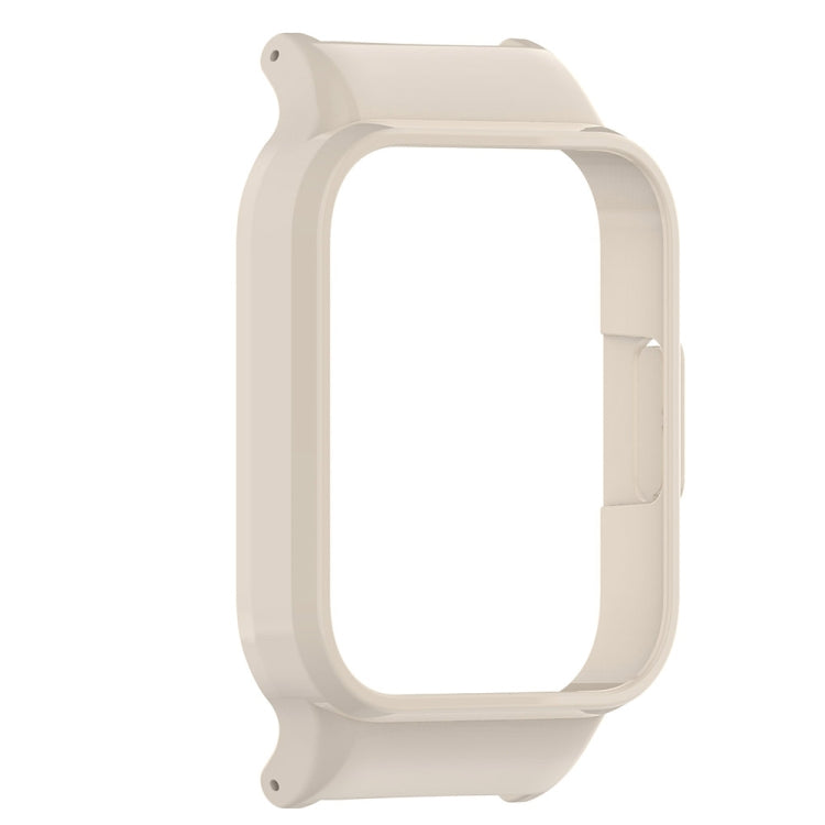 For Redmi Watch 2 Half Pack PC Watch Protective Case(Creamy White) by bashfashion