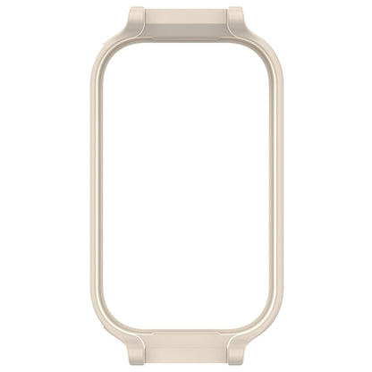 For Redmi Band 2 Half Pack PC Watch Protective Case(Creamy White) by bashfashion