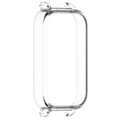 For Redmi Band 2 Half Pack PC Watch Protective Case(Transparent White) by bashfashion