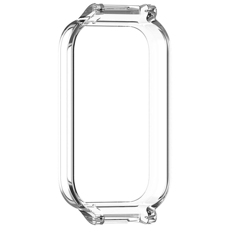 For Redmi Band 2 Half Pack PC Watch Protective Case(Transparent White) by bashfashion