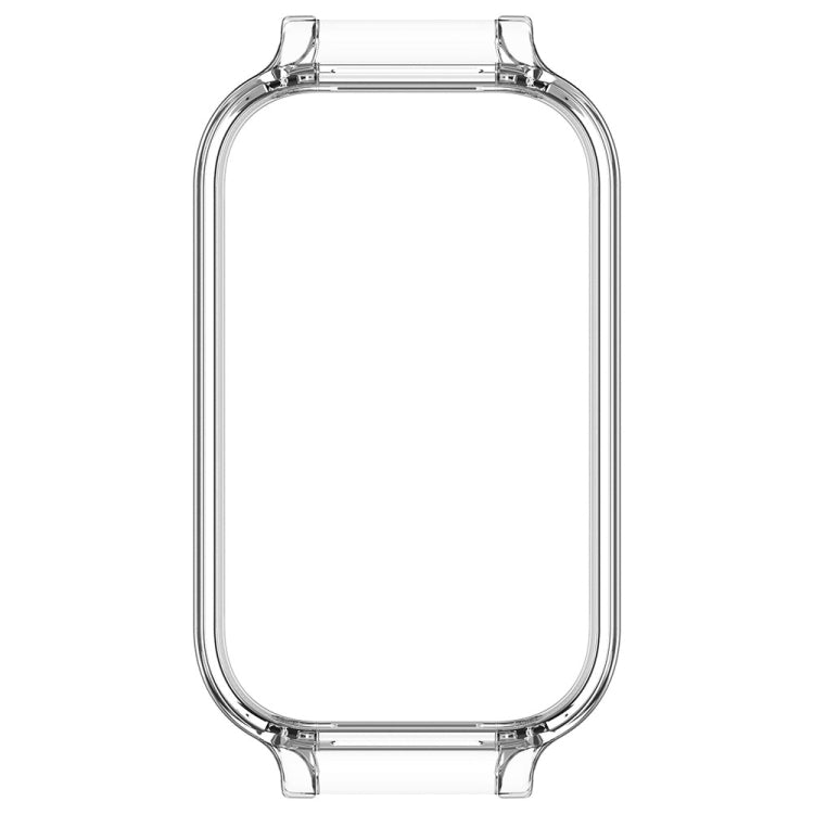 For Redmi Band 2 Half Pack PC Watch Protective Case(Transparent White) by bashfashion
