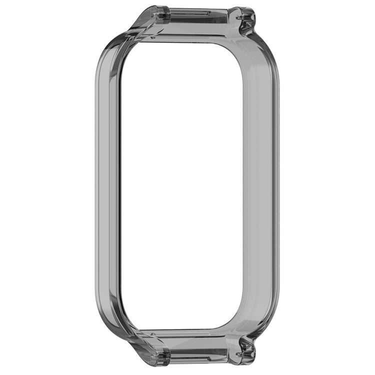 For Redmi Band 2 Half Pack PC Watch Protective Case(Transparent Black) by bashfashion