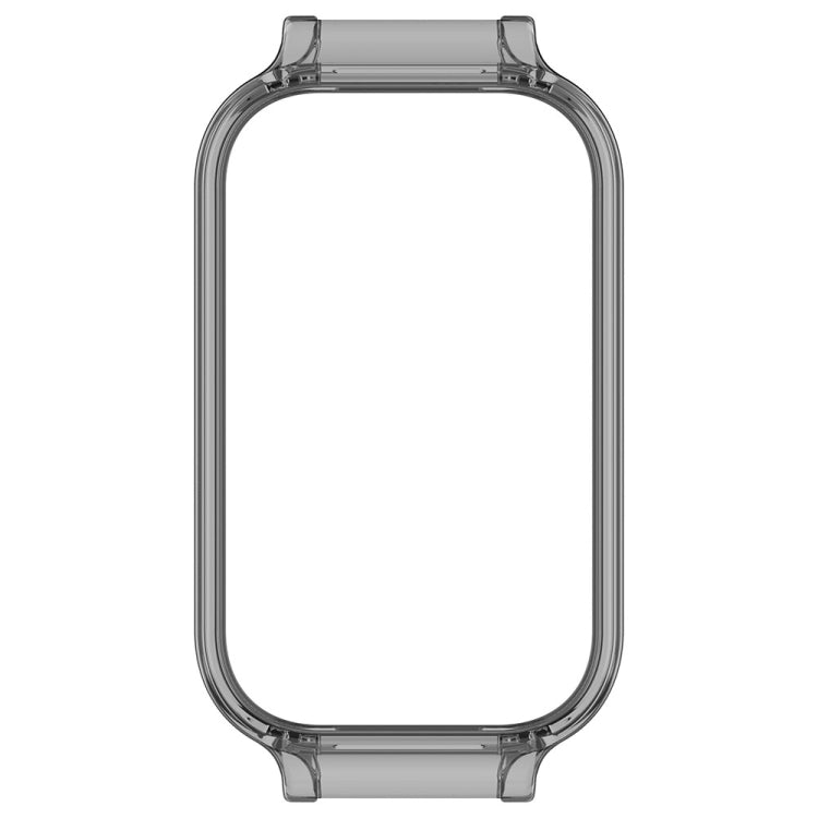 For Redmi Band 2 Half Pack PC Watch Protective Case(Transparent Black) by bashfashion