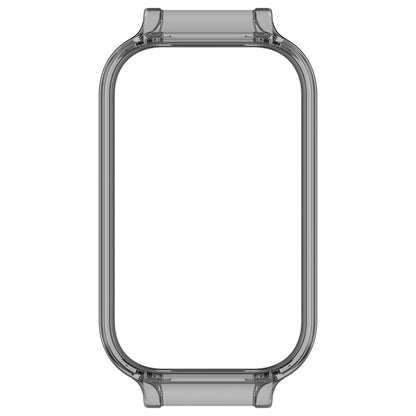 For Redmi Band 2 Half Pack PC Watch Protective Case(Transparent Black) by bashfashion