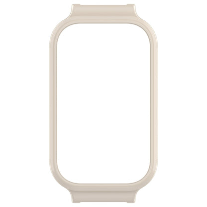 For Xiaomi Smart Band 8 Active Half Pack PC Watch Protective Case(Creamy White) by bashfashion