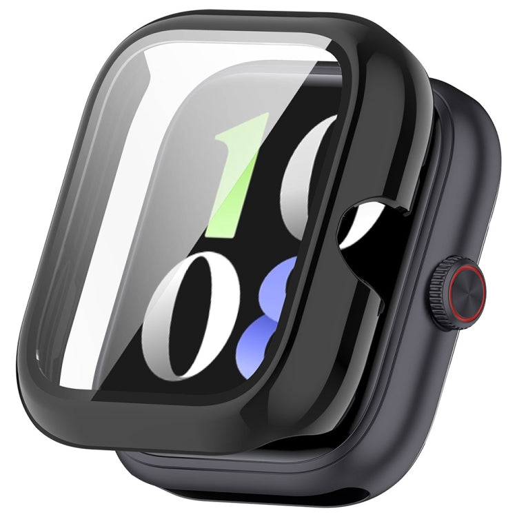 For vivo Watch GT PC + Tempered Glass Film Integrated Watch Protective Case(Black) by bashfashion