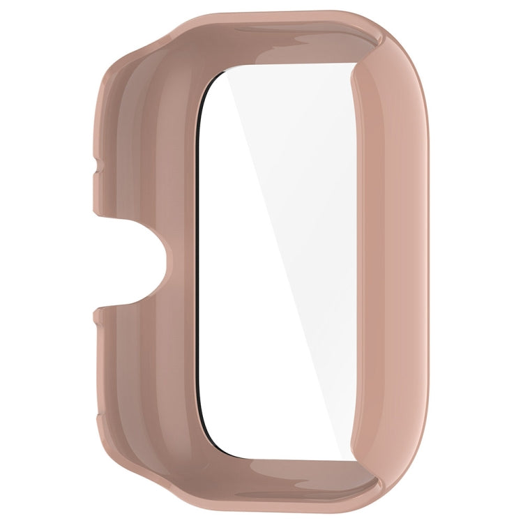 For vivo Watch GT PC + Tempered Glass Film Integrated Watch Protective Case(Pink) by bashfashion