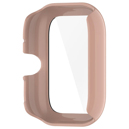 For vivo Watch GT PC + Tempered Glass Film Integrated Watch Protective Case(Pink) by bashfashion