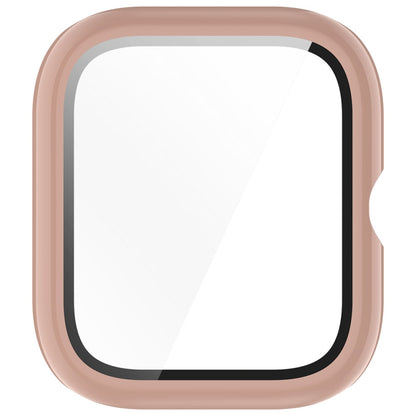 For vivo Watch GT PC + Tempered Glass Film Integrated Watch Protective Case(Pink) by bashfashion