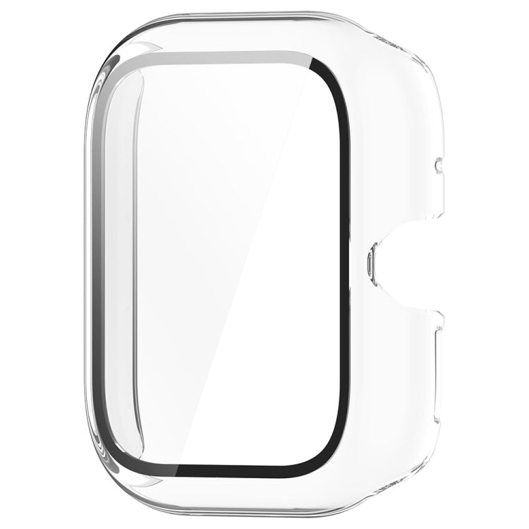 For vivo Watch GT PC + Tempered Glass Film Integrated Watch Protective Case(Transparent White) by bashfashion