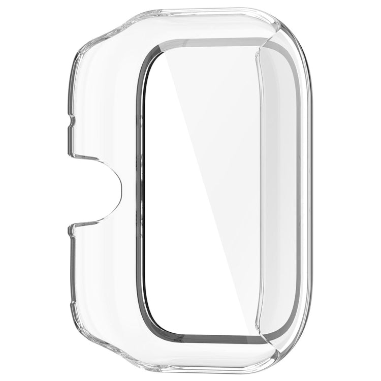 For vivo Watch GT PC + Tempered Glass Film Integrated Watch Protective Case(Transparent White) by bashfashion