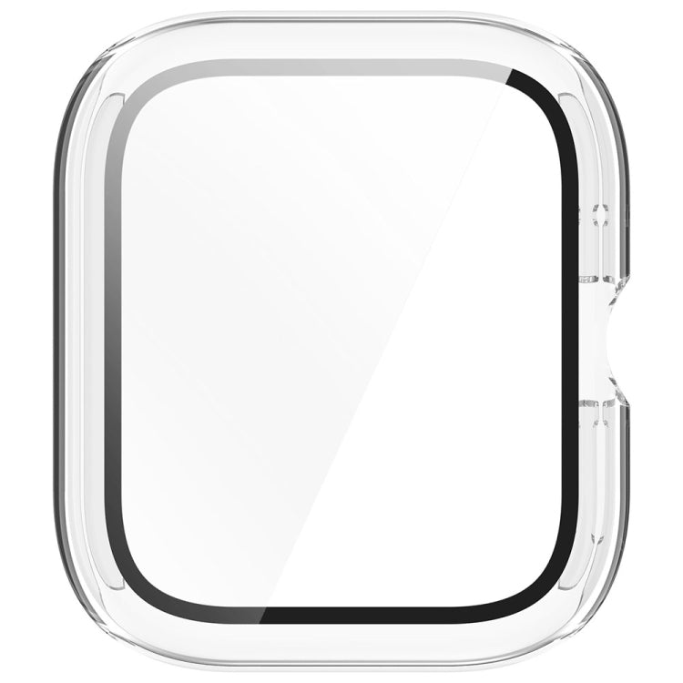 For vivo Watch GT PC + Tempered Glass Film Integrated Watch Protective Case(Transparent White) by bashfashion