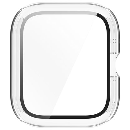 For vivo Watch GT PC + Tempered Glass Film Integrated Watch Protective Case(Transparent White) by bashfashion