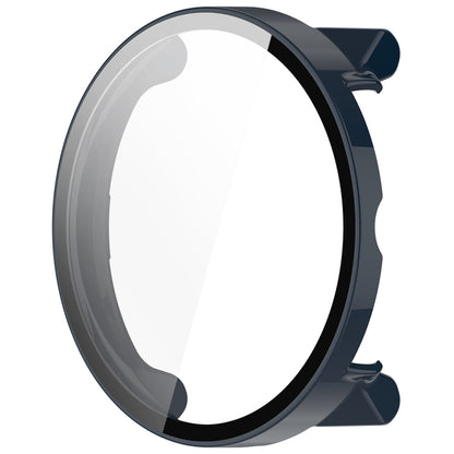 For Suunto Race PC + Tempered Glass Film Integrated Watch Protective Case(Deep Blue) by bashfashion