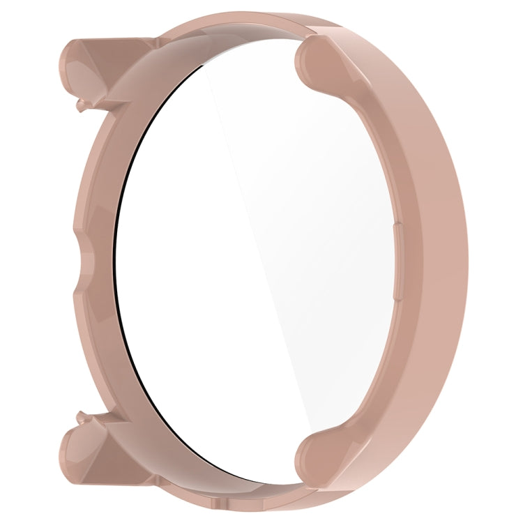 For Suunto Race PC + Tempered Glass Film Integrated Watch Protective Case(Pink) by bashfashion