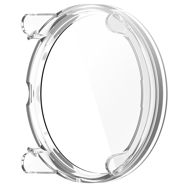 For Suunto Race PC + Tempered Glass Film Integrated Watch Protective Case(Transparent White) by bashfashion