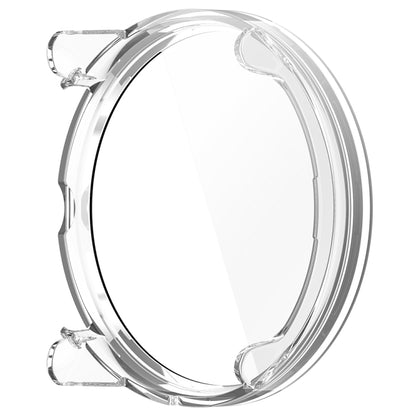 For Suunto Race PC + Tempered Glass Film Integrated Watch Protective Case(Transparent White) by bashfashion