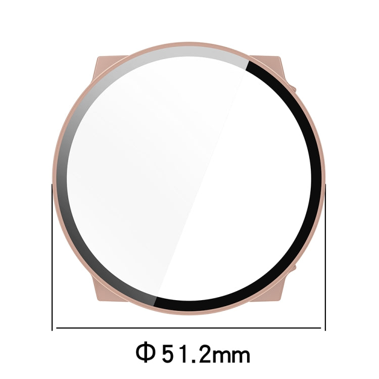 For Suunto Race PC + Tempered Glass Film Integrated Watch Protective Case(Black) by bashfashion