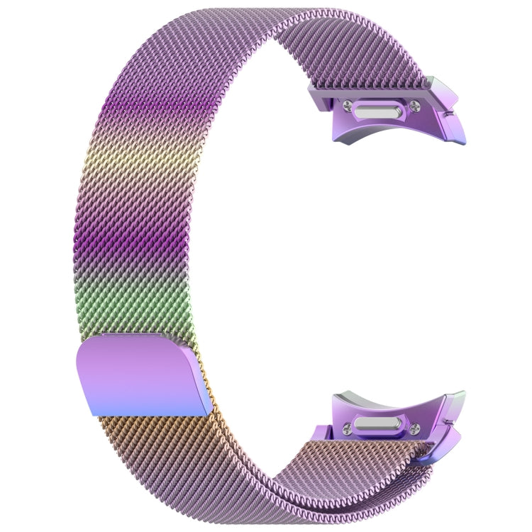 For Samsung Galaxy Watch 7 40 / 44mm Milan Magnetic Quick Release Stainless Steel Watch Band(Colorful) by bashfashion