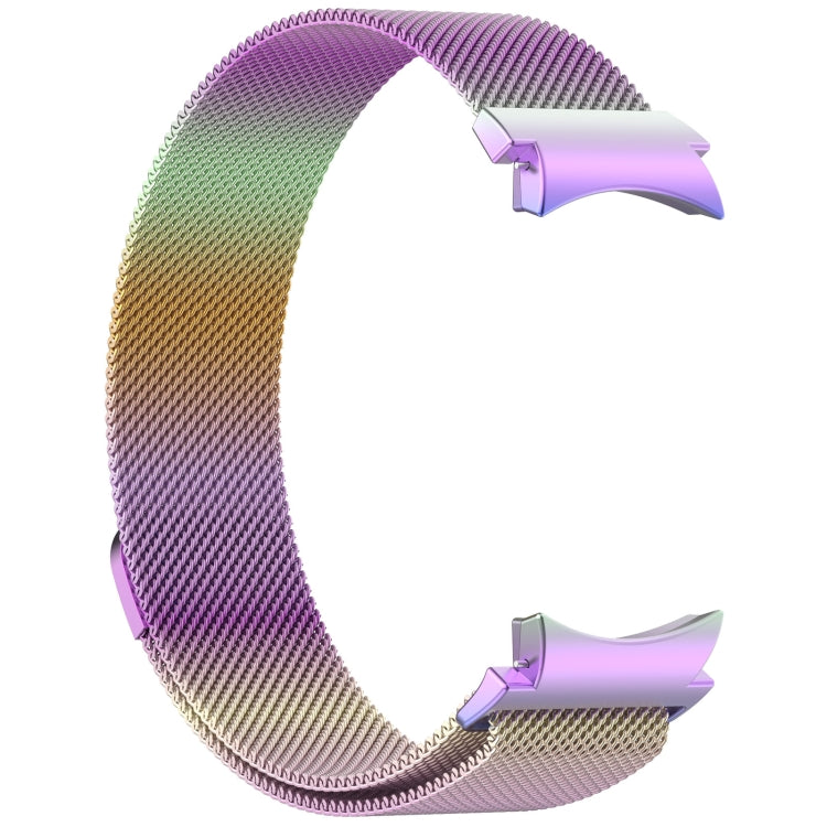 For Samsung Galaxy Watch 7 40 / 44mm Milan Magnetic Quick Release Stainless Steel Watch Band(Colorful) by bashfashion