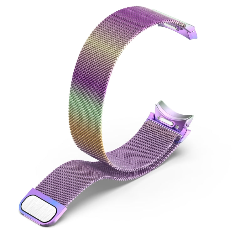 For Samsung Galaxy Watch 7 40 / 44mm Milan Magnetic Quick Release Stainless Steel Watch Band(Colorful) by bashfashion