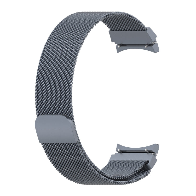 For Samsung Galaxy Watch Ultra 47mm / Ultra 2025 Milan Magnetic Stainless Steel Watch Band(Gray) by bashfashion