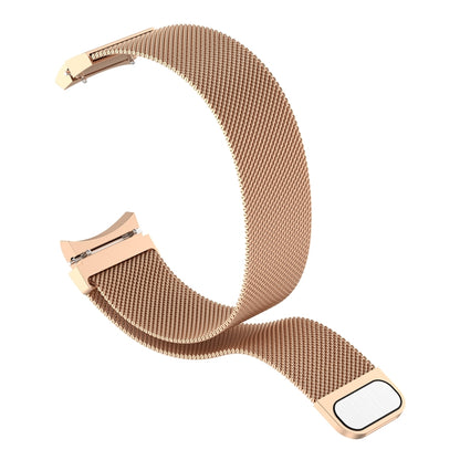 For Samsung Galaxy Watch Ultra 47mm / Ultra 2025 Milan Magnetic Stainless Steel Watch Band(Rose Gold) by bashfashion