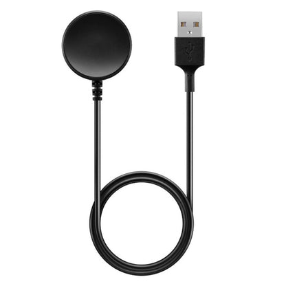For Samsung Galaxy Watch 7 USB Interface Smart Watch Magnetic Charging Cable(Black) by bashfashion