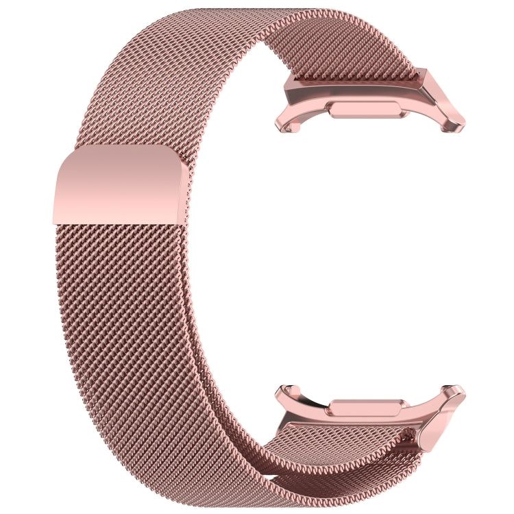 For Samsung Galaxy Watch Ultra 47mm Milan Magnetic Metal Steel Watch Band(Pink) by bashfashion