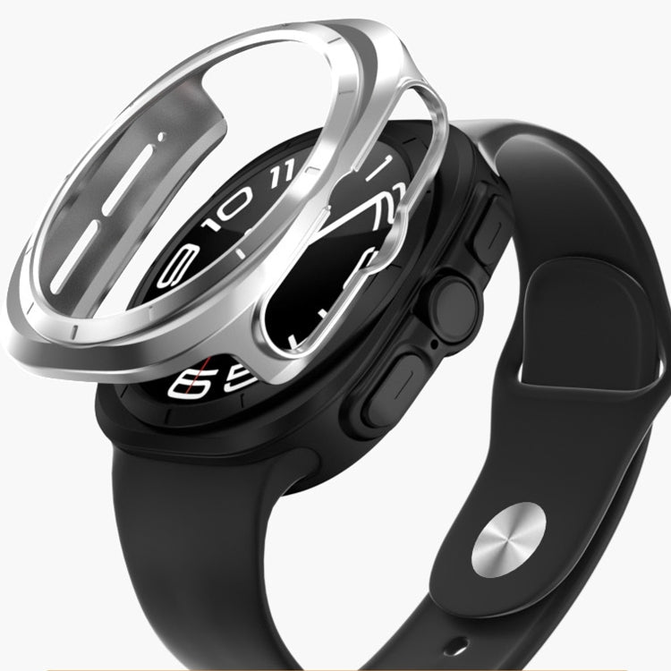 For Samsung Galaxy Watch Ultra 47mm / Ultra 2025 Hollowed PC Watch Protective Case(Transparent) by bashfashion