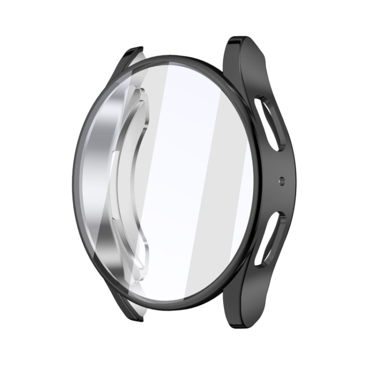 For Samsun Galaxy Watch 7 44mm Full Coverage TPU Electroplated Watch Protective Case(Grey) by bashfashion