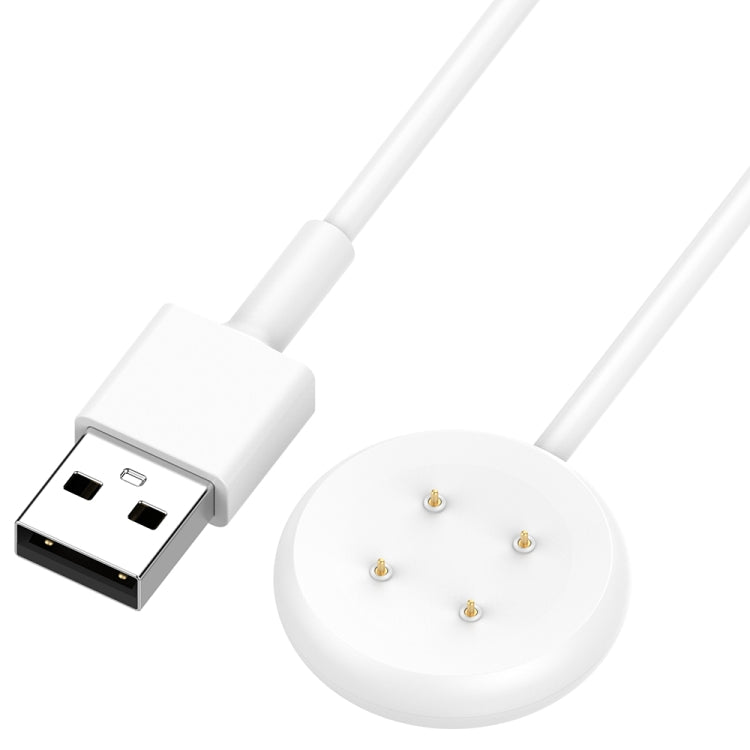 For Fitbit Ace LTE USB-A Interface Smart Watch Magnetic Charging Cable(White) by bashfashion