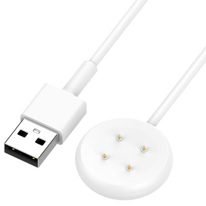 For Fitbit Ace LTE USB-A Interface Smart Watch Magnetic Charging Cable(White) by bashfashion