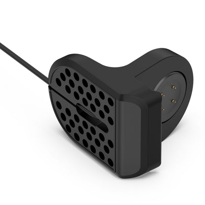 For Fitbit Ace LTE Smart Watch Silicone Charging Bracket with Charger(Black) by bashfashion