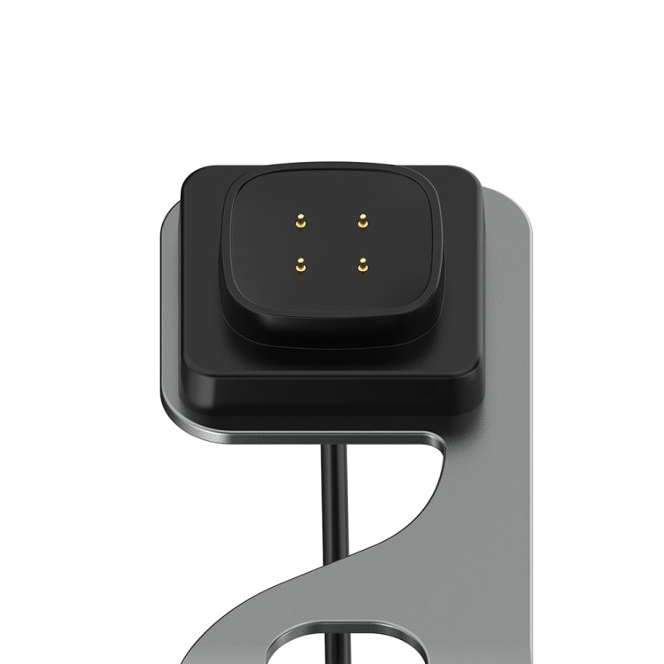 For Fitbit Ace LTE Aluminum Alloy Metal Bracket Watch Charger, Length: 1.5m(Gray) by bashfashion