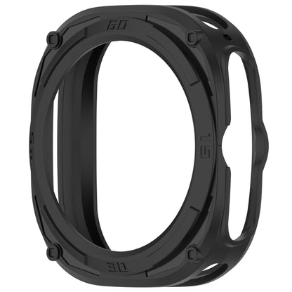 For Samsung Galaxy Watch Ultra 47mm / Ultra 2025 Armored TPU Watch Protective Cover(Black) by bashfashion
