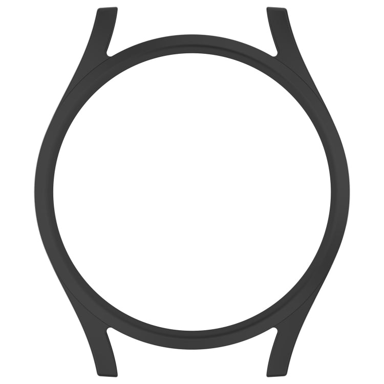 For Sansung Galaxy Watch 7 40mm Half Pack Hollow PC Watch Protective Case(Black) by bashfashion