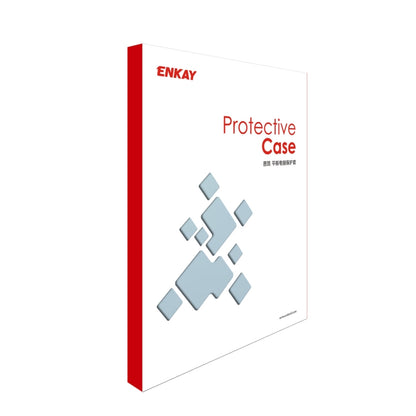 For iPad Pro 11 2025 / 2024 ENKAY 360 Rotation PMMA Leather Smart Tablet Case with Pen Slot(Blue) by ENKAY