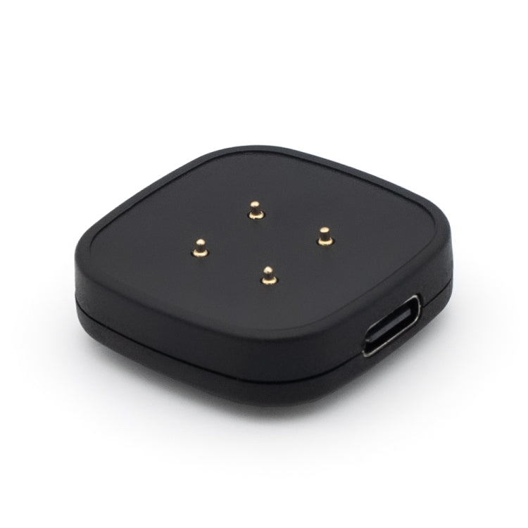 For Fitbit Sense Portable Detachable USB-C / Type-C Interface Smart Watch Magnetic Charger(Black) by bashfashion