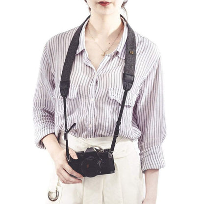 Camera Strap Canvas Neck Shoulder Strap with Quick Release Buckles for DSLR / SLR Camera by bashfashion