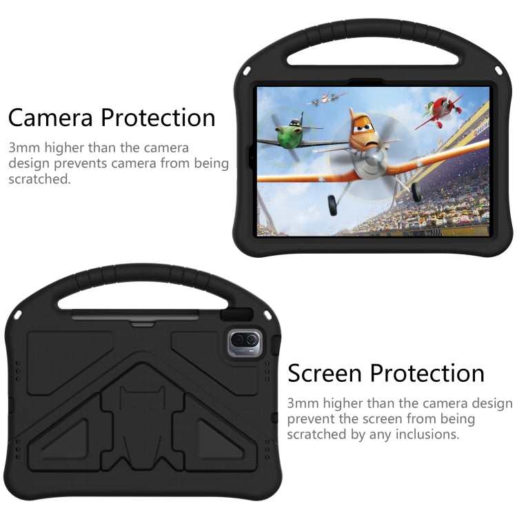 For Huawei Matepad SE 11 2024 EVA Shockproof Tablet Case with Holder(Black) by bashfashion