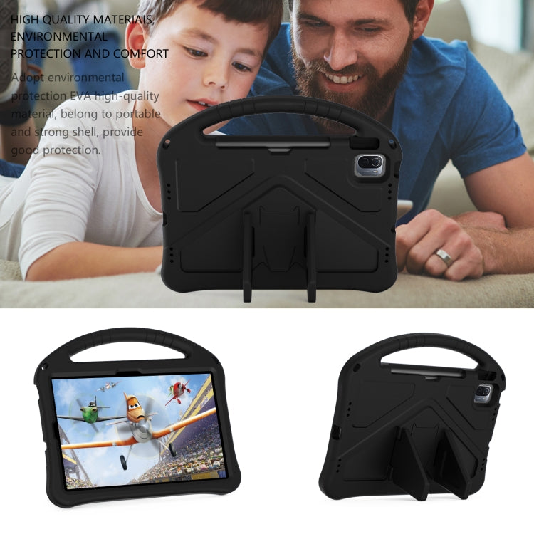 For Huawei Matepad SE 11 2024 EVA Shockproof Tablet Case with Holder(Black) by bashfashion