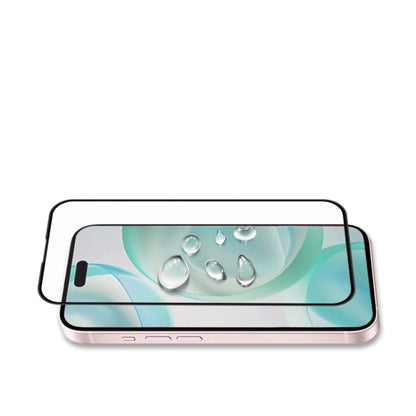 For iPhone 16 Pro mocolo 2.5D Full Glue Full Cover Tempered Glass Film by mocolo