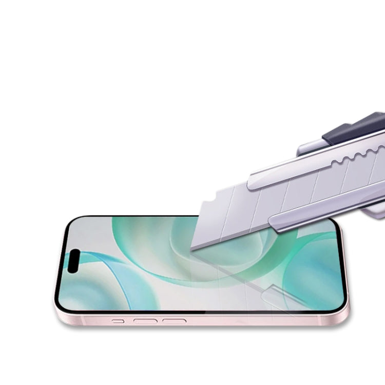 For iPhone 16 Pro Max mocolo 2.5D Full Glue Full Cover Tempered Glass Film by mocolo