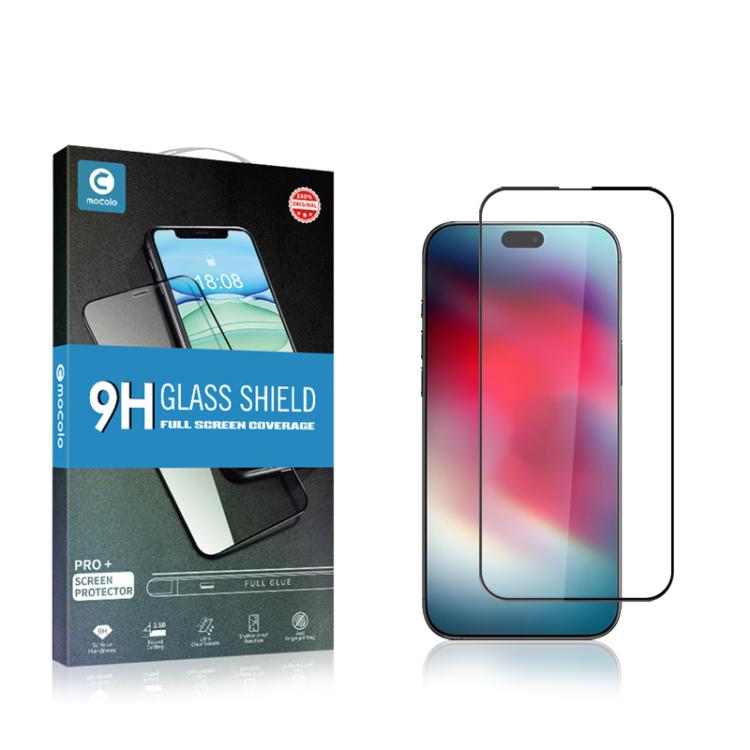 For iPhone Air mocolo 2.5D Full Glue Full Cover Tempered Glass Film by mocolo