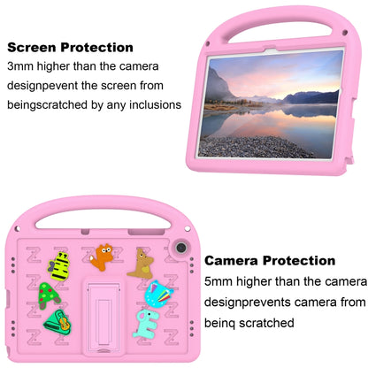 For Samsung Galaxy Tab A11+ / A9+ Cartoon Sparrow EVA Shockproof Tablet Case(Pink) by bashfashion