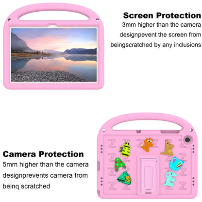 For Samsung Galaxy Tab A11+ / A9+ Cartoon Sparrow EVA Shockproof Tablet Case(Pink) by bashfashion