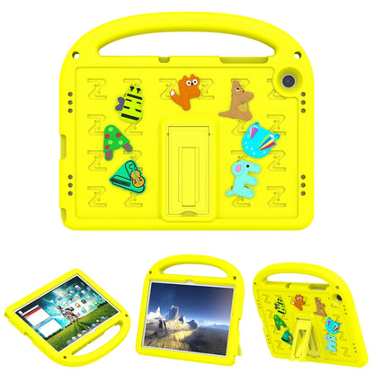 For Samsung Galaxy Tab A11+ / A9+ Cartoon Sparrow EVA Shockproof Tablet Case(Yellow) by bashfashion